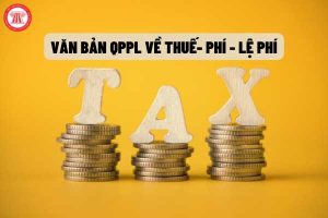 Văn Bản Pháp Luật Thuế